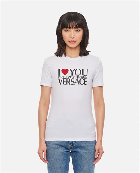 i love you versace shirt|Versace 'I Love You' T.